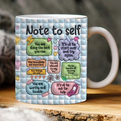 Note to self