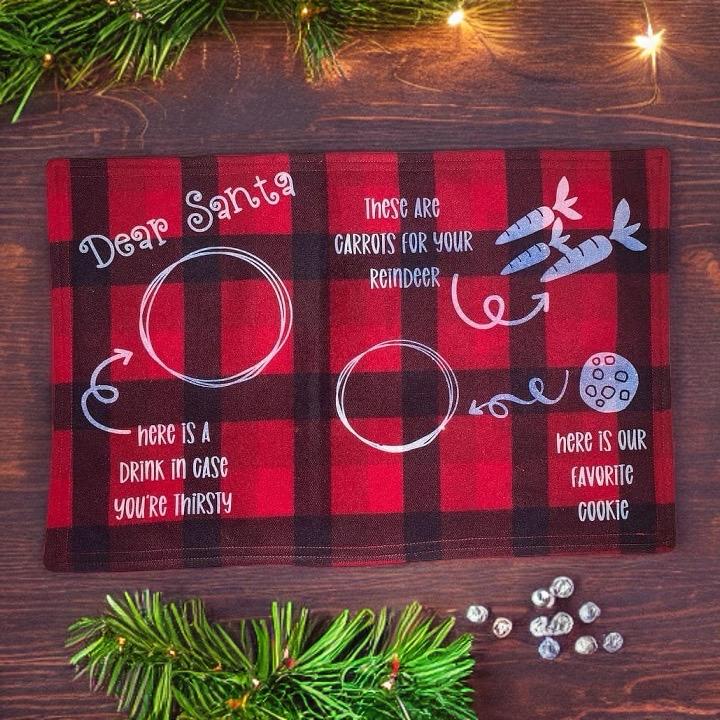 Santa Cookie Placemat