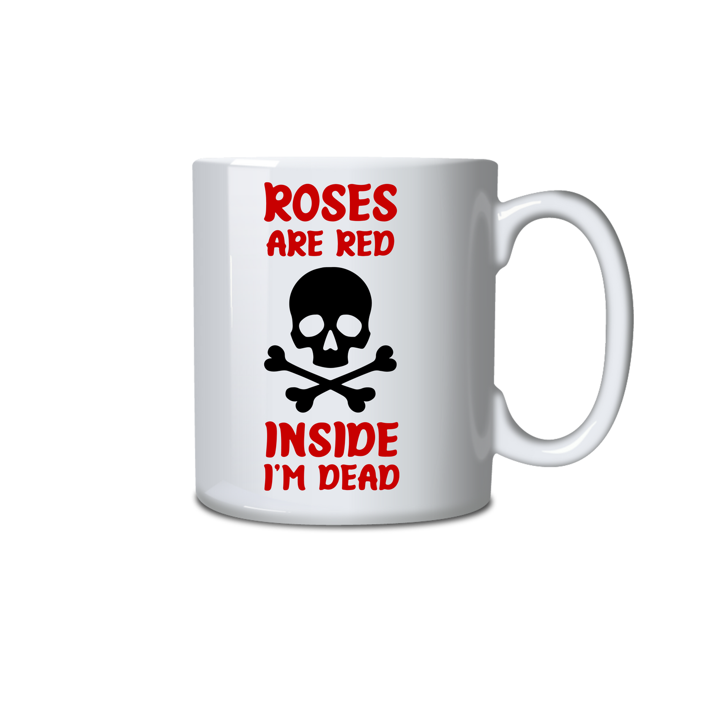 Roses are red Inside I'm dead