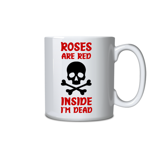 Roses are red Inside I'm dead