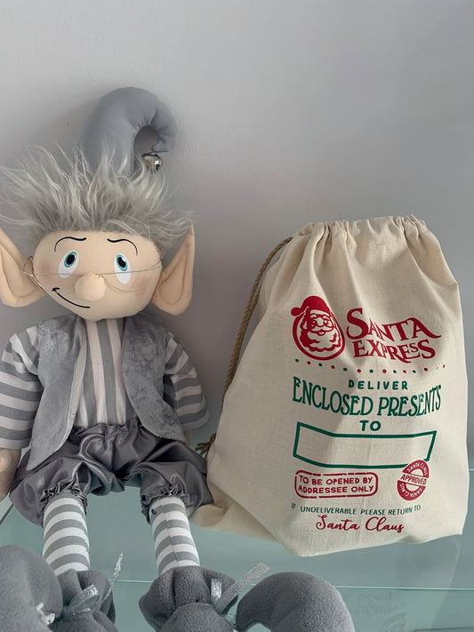 Santa Sacks - Santa Express deliver Enclosed Presents