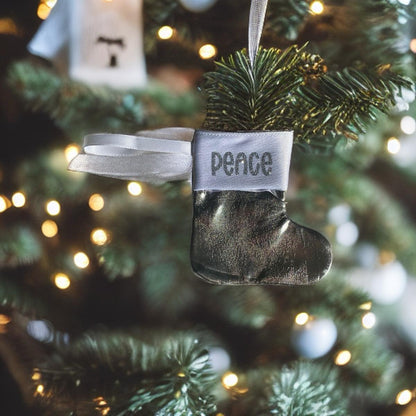 Mini Christmas Stocking Decoration