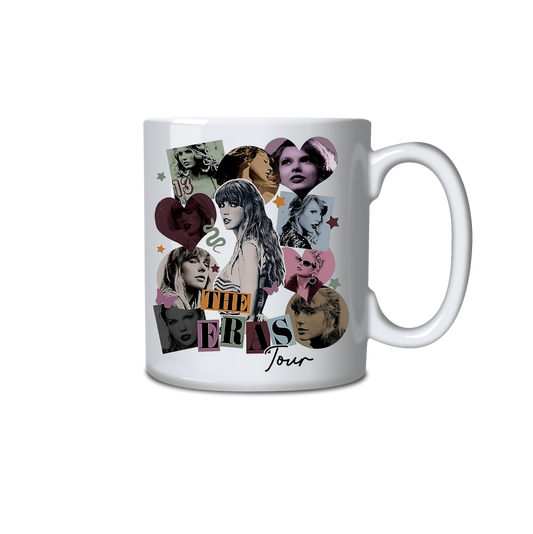 Taylor Swift Eras Tour Collage Mug