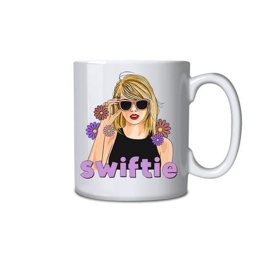 Taylor Swift Swiftie Sunglasses Flowers Mug