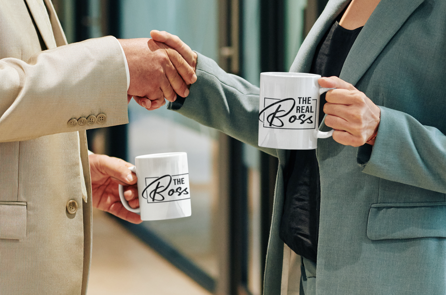 The Boss.  The Real Boss. Mug
