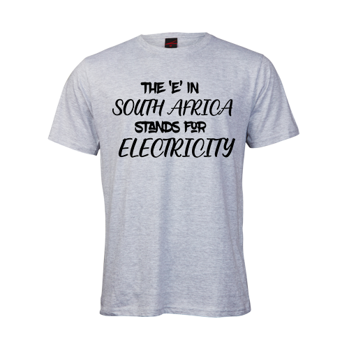 The e in South Africa stands for electricity