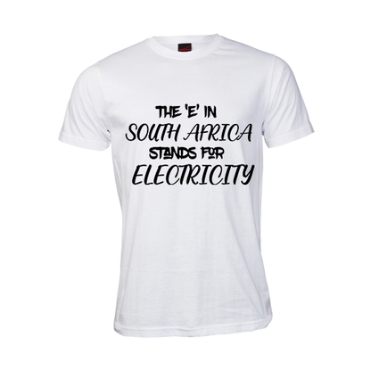 The e in South Africa stands for electricity
