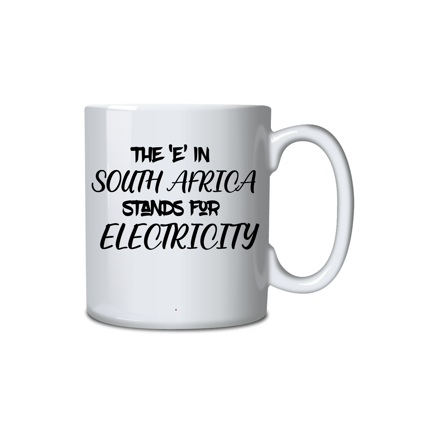 The e in South Africa stands for electricity