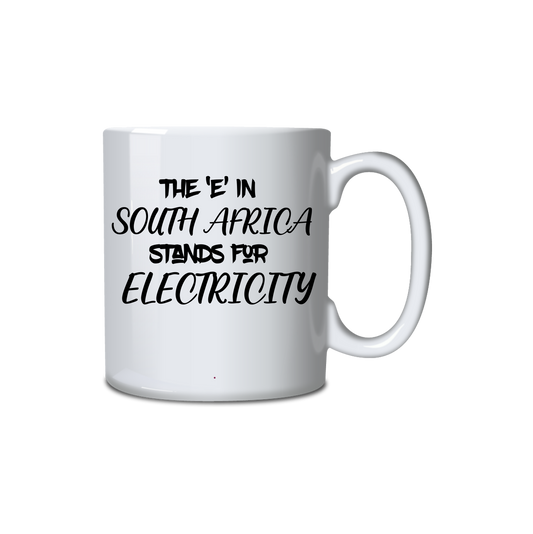 The e in South Africa stands for electricity