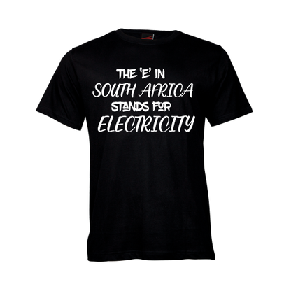 The e in South Africa stands for electricity