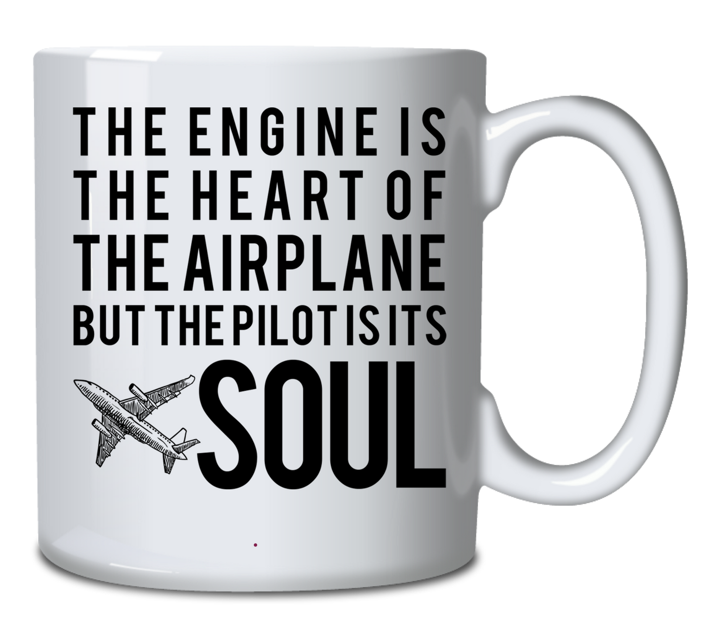 The engine is the heart of the plane but the pilot is its soul