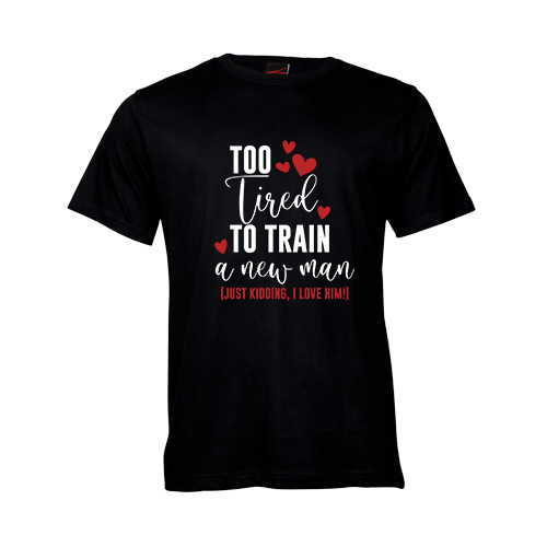 Too tired to train a new man
