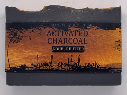 Activated Charcoal (Double Butter) Handmade soap