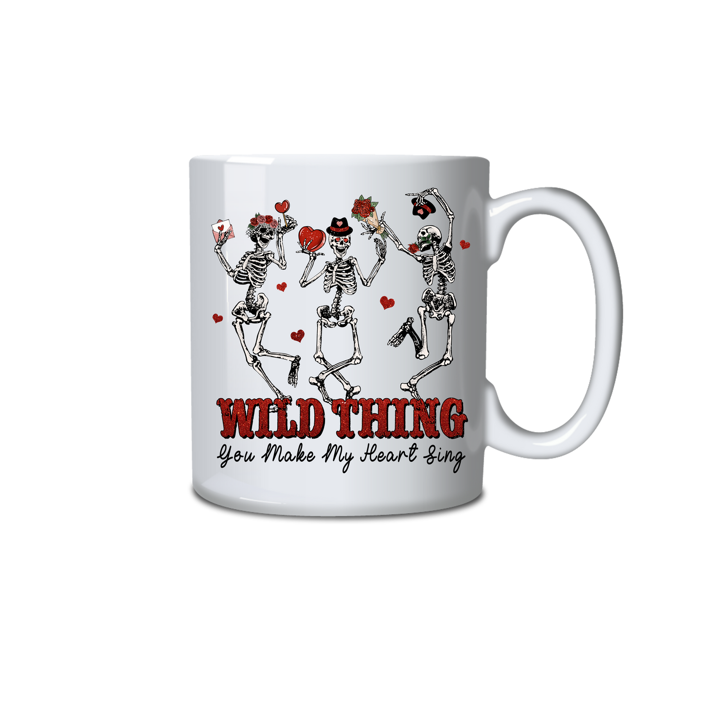 Wild thing you make my heart sing Skeleton