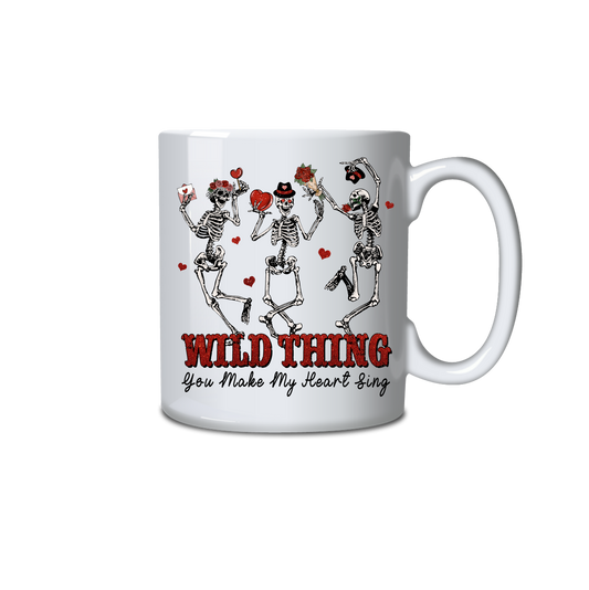 Wild thing you make my heart sing Skeleton
