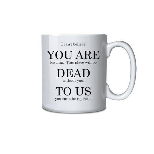You are dead to us
