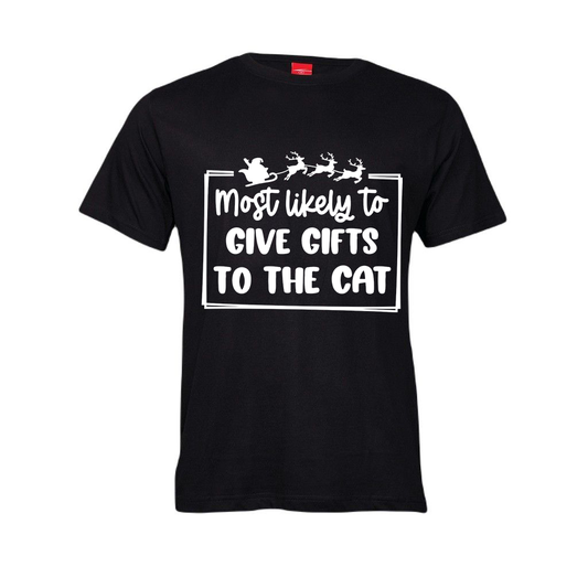 Christmas T-Shirt - Most Likely to drink Santa's beer
