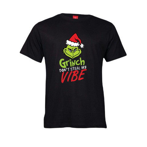 Christmas T-Shirt - Don't steal my vibe - Grinch