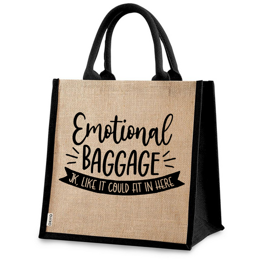 Jute Bag - Emotional Baggage