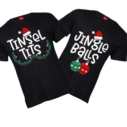 Christmas Jingle and Tinsel T-Shirts